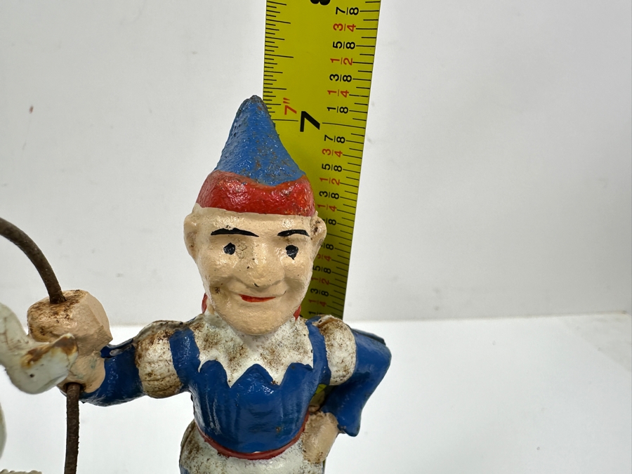 Just Added - Vintage Cast Iron Trick Dog Mechanical Bank 8W X 3D X 7H [Photo 8]