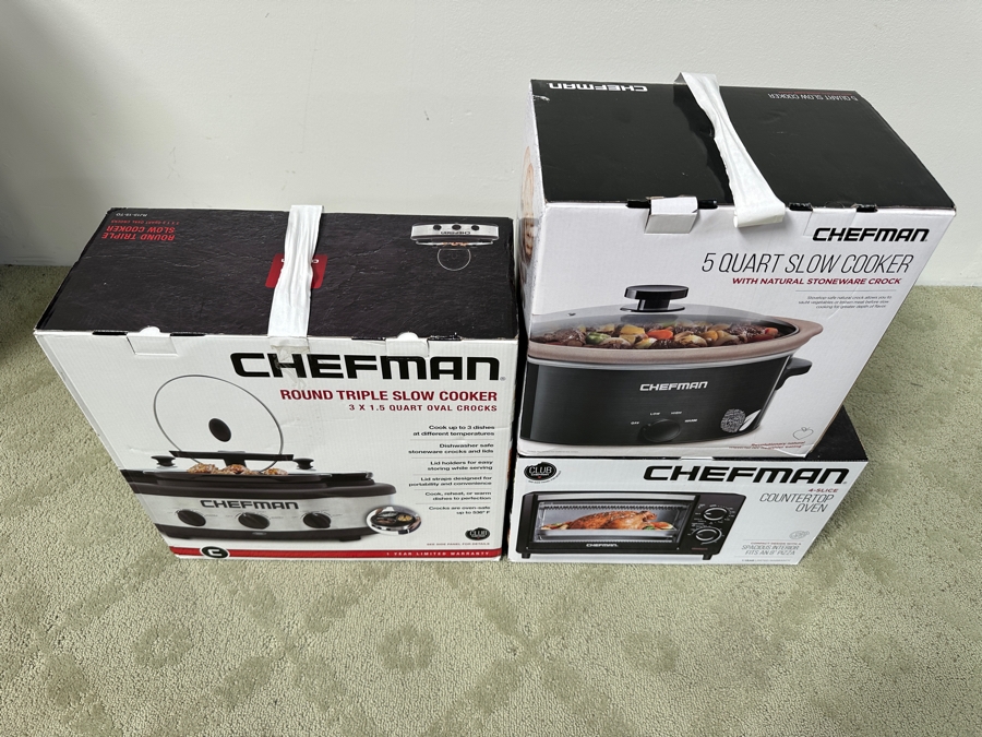 Just Added - (2) New Chefman Slow Cookers And (1) New Chefman Countertop Oven [Photo 2]
