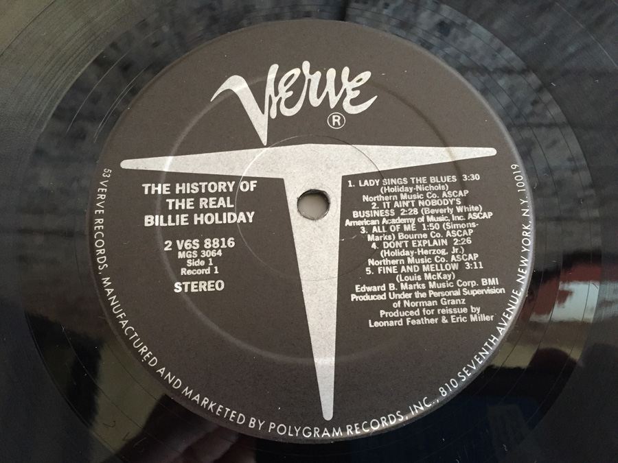 Billie Holiday ‎- History Of The Real Billie Holiday - Verve Records ‎- 2V6S-8816 [Photo 6]