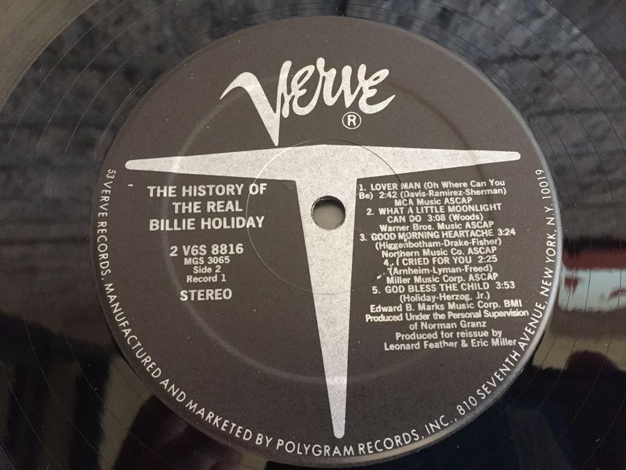 Billie Holiday ‎- History Of The Real Billie Holiday - Verve Records ‎- 2V6S-8816 [Photo 8]