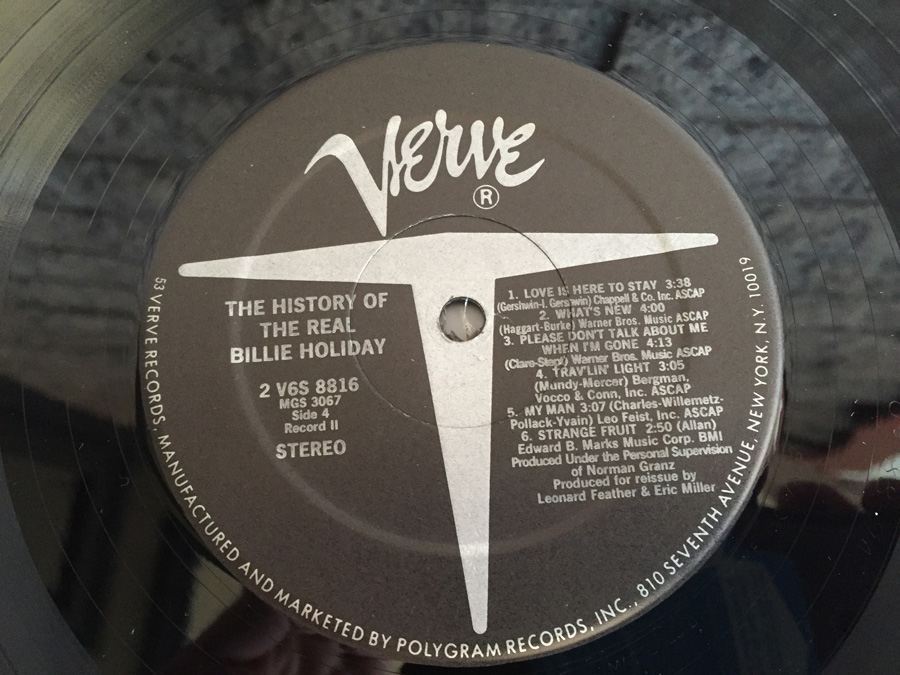 Billie Holiday ‎- History Of The Real Billie Holiday - Verve Records ‎- 2V6S-8816 [Photo 12]