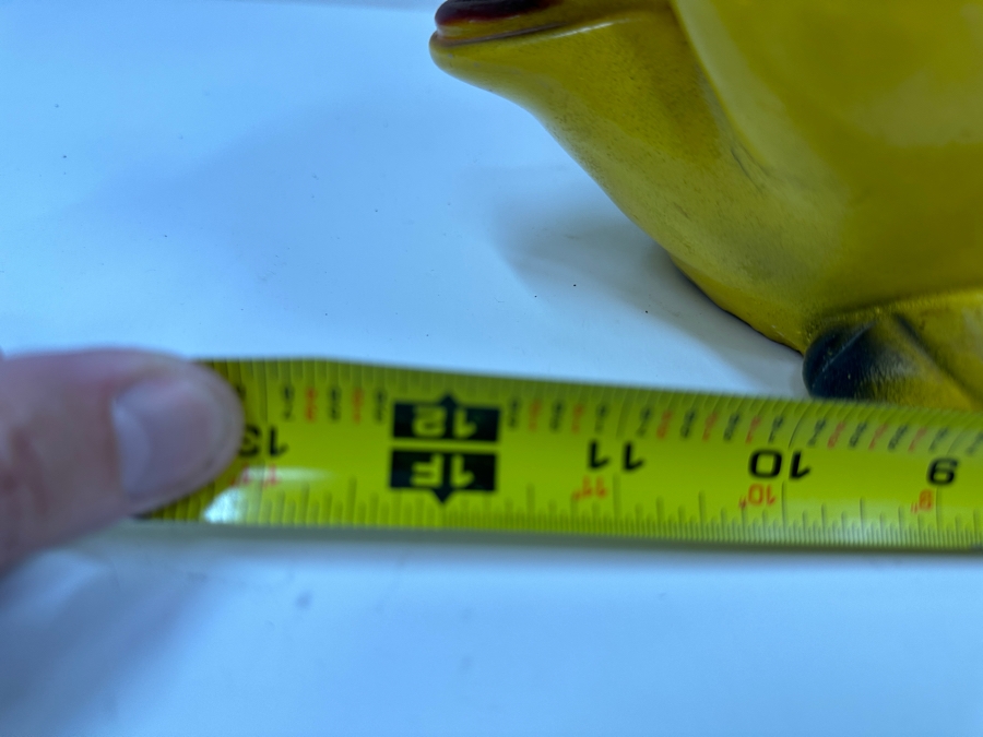 Just Added - Large Vintage 1962 'Kay Tee' Chalkware Piggy Bank Made By Silvestri Brothers Co. 13W X 9H [Photo 7]