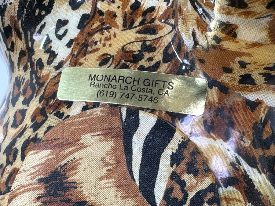 Just Added - Vintage La Vie Safari Patchwork Ceramic Elephant Figurine 14'W X 11'H [Photo 5]