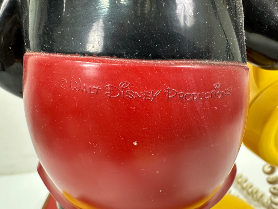 Just Added - Vintage 1976 The Mickey Mouse Phone By American Telecommunications Corporation 15'H [Photo 6]