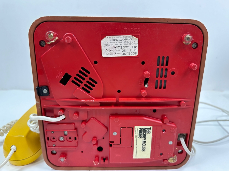 Just Added - Vintage 1976 The Mickey Mouse Phone By American Telecommunications Corporation 15'H [Photo 8]