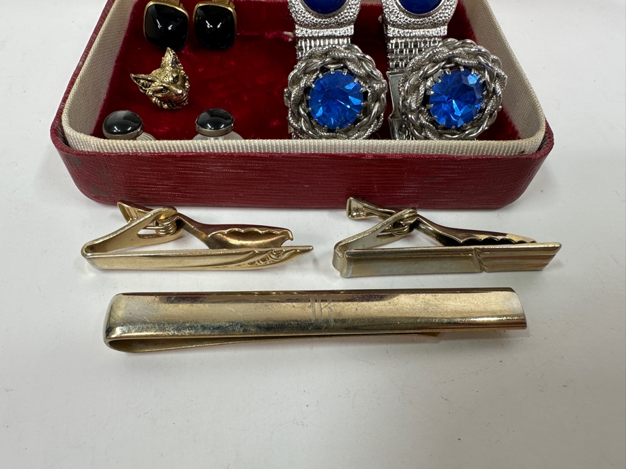 Just Added - Men's Vintage Cufflinks And Tie Clips [Photo 5]