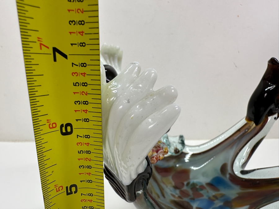 Just Added - Vintage Murano Art Glass Clown Ashtray 9'W X 7'H [Photo 10]