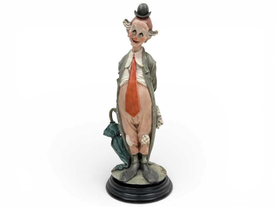 Just Added - Vintage Giuseppe Armani 'The Tender Clown' Figurine 13.5'H