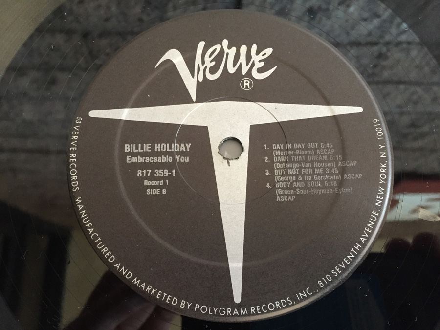 Billie Holiday ‎- Embraceable You - Verve Records ‎- 817 359-1 [Photo 8]