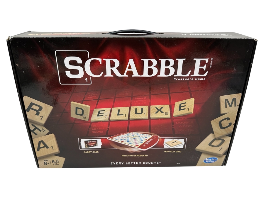 Just Added - New Scrabble Crossword Game With Rotating Gameboard By Hasbro Games