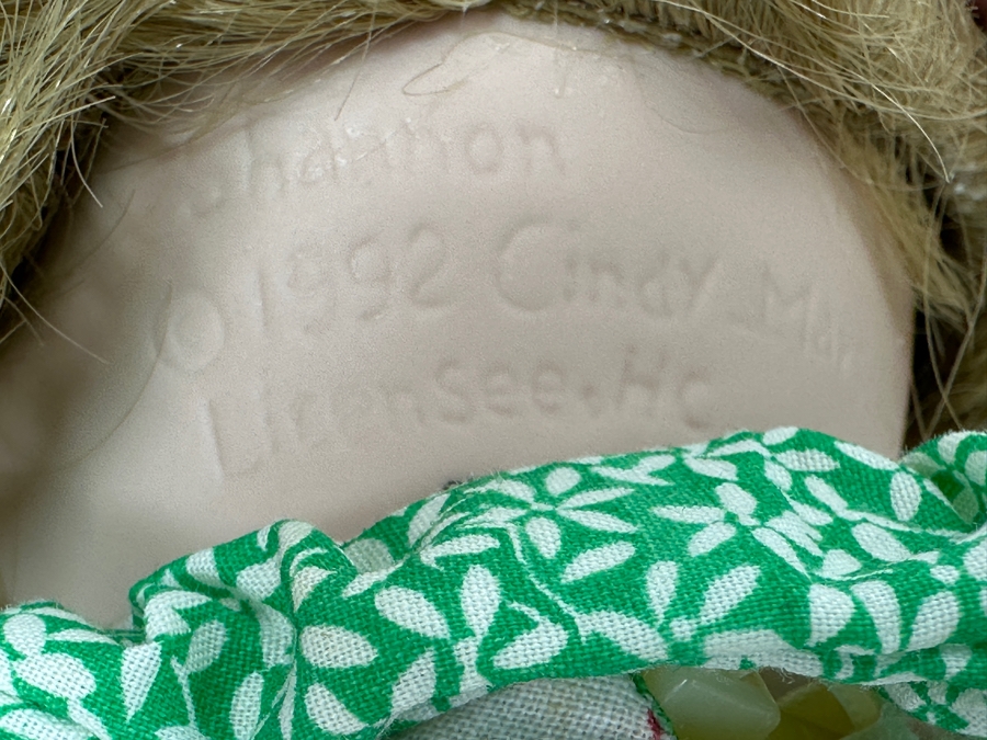 Just Added - Vintage 1992 Shannon Porcelain Doll By Cindy Marschner Rolfe 1992 [Photo 4]