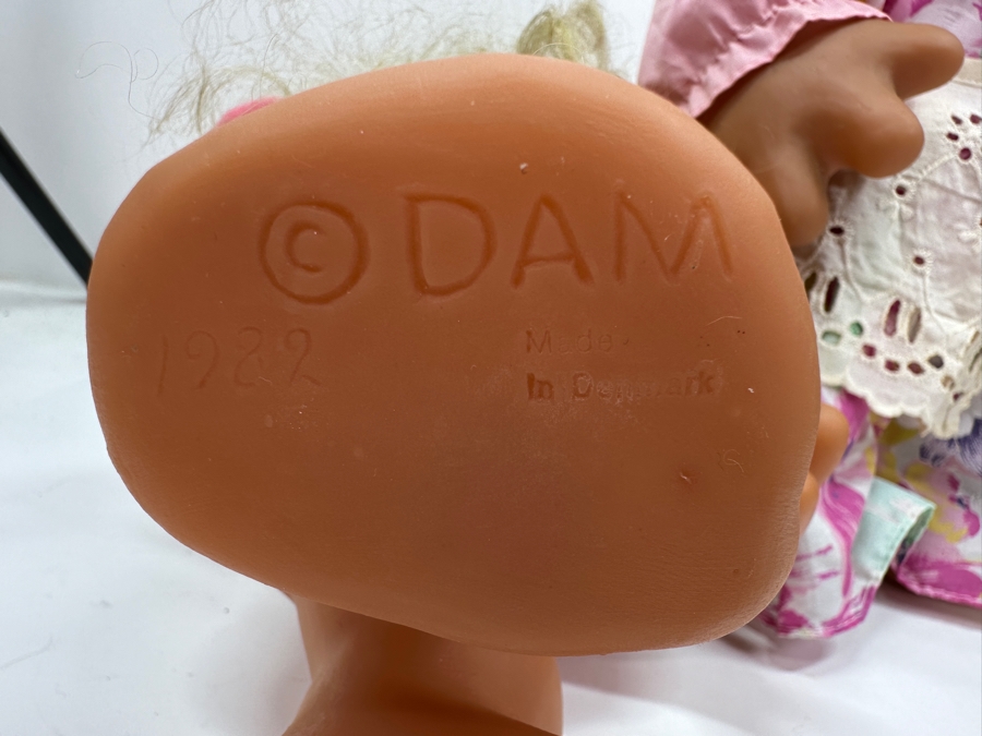 Just Added - (3) Vintage 1970s/80s Thomas Dam (1915-1989) Troll Dolls Made In Denmark 10'H & 14'H [Photo 3]