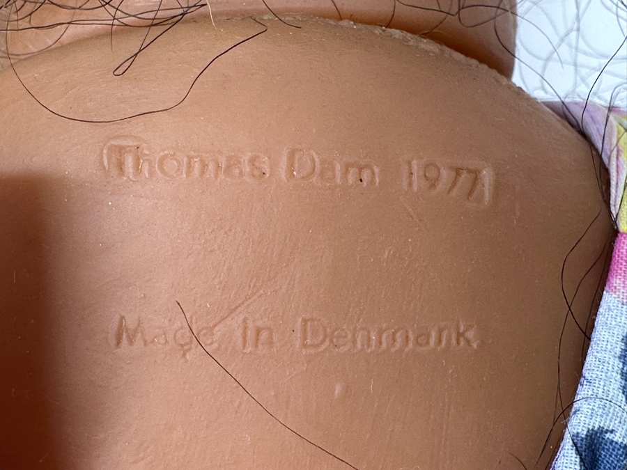 Just Added - (3) Vintage 1970s/80s Thomas Dam (1915-1989) Troll Dolls Made In Denmark 10'H & 14'H [Photo 8]