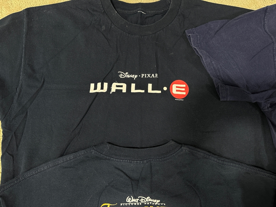 Just Added - (4) Disney Promotional T-Shirts Size L/XL: Wall-E, Treasure Planet & Atlantis The Lost Empire [Photo 4]