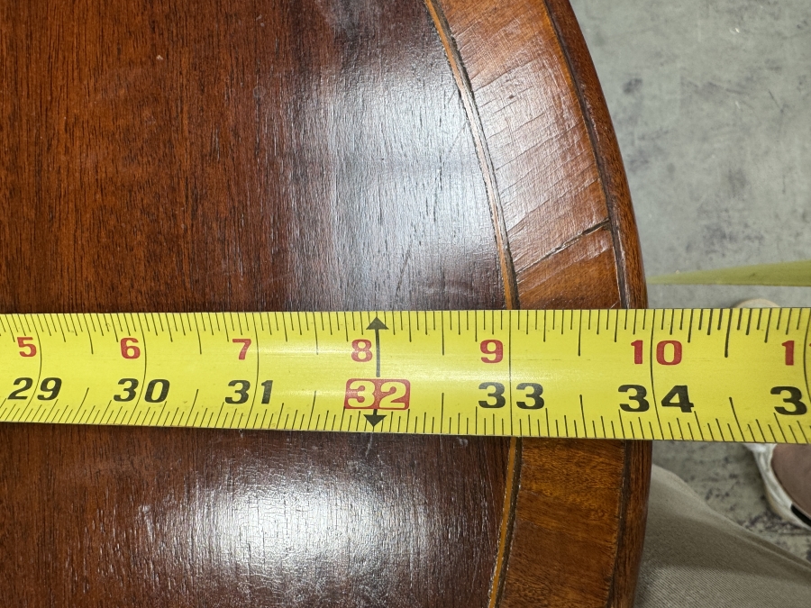 Just Added - Wooden Dropleaf Side Table With Drawer And Fluted Legs 13' - 34'W x 25.5'D x 28'H [Photo 6]