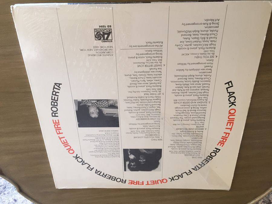 Roberta Flack ‎- Quiet Fire - Atlantic ‎- SD 1594 [Photo 2]