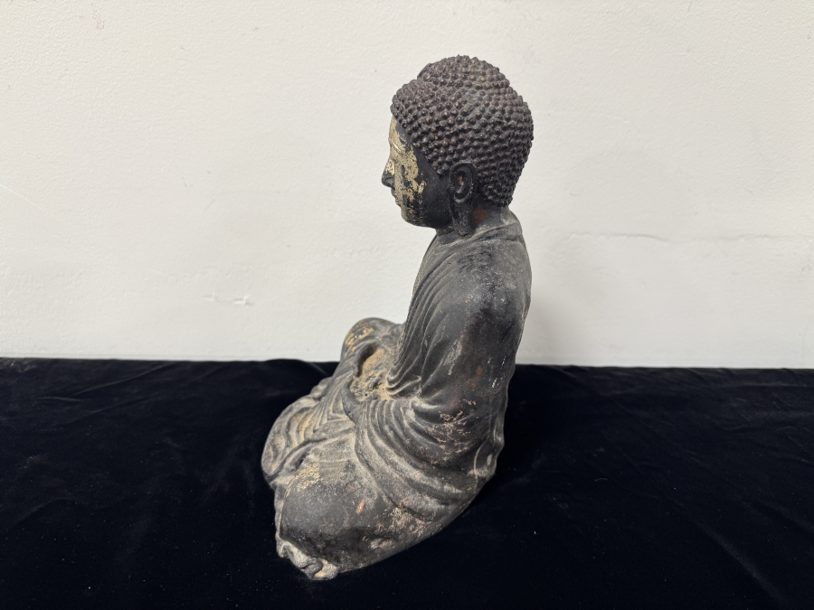 Just Added - Vintage Buddha Statue with Distressed Finish 10'H [Photo 3]