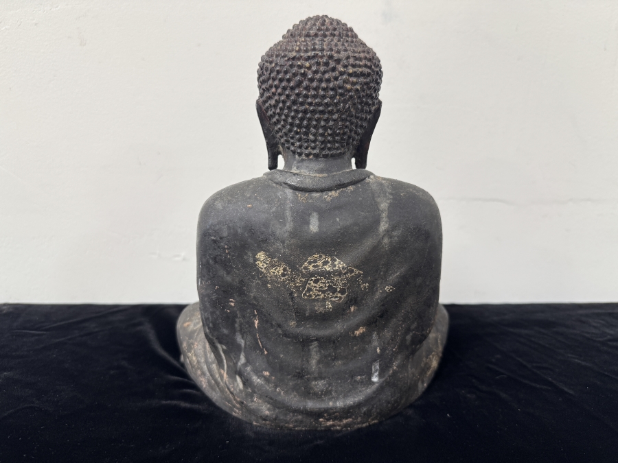 Just Added - Vintage Buddha Statue with Distressed Finish 10'H [Photo 4]