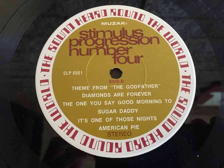 The Sound Heard Round The World: Stimulus Progression Number Four - MUZAK - SLP 8980 [Photo 8]