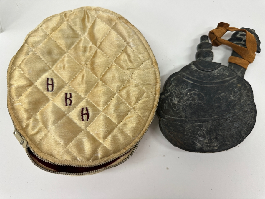 Just Added - Antique Japanese Bronze Artifact 5'W X 5.5'H [Photo 24]