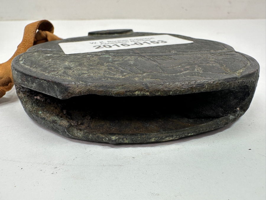 Just Added - Antique Japanese Bronze Artifact 5'W X 5.5'H [Photo 20]