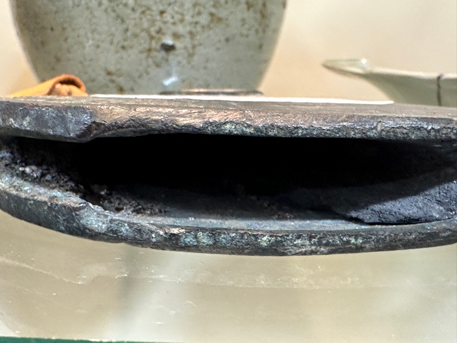 Just Added - Antique Japanese Bronze Artifact 5'W X 5.5'H [Photo 7]