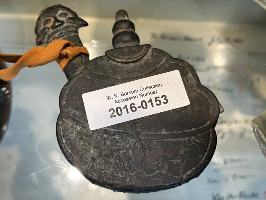 Just Added - Antique Japanese Bronze Artifact 5'W X 5.5'H [Photo 5]