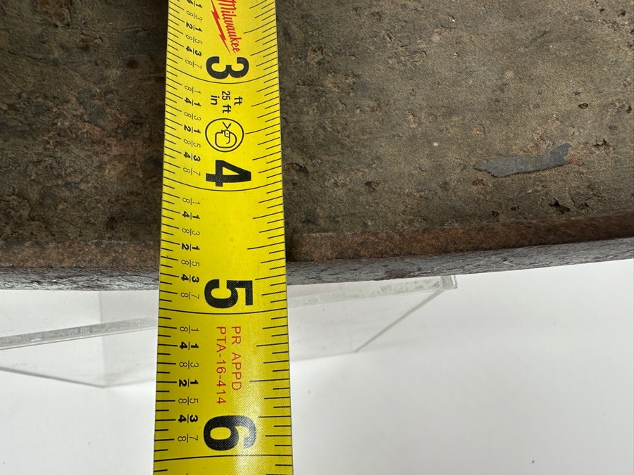 Just Added - Antique Japanese Cast Iron Samurai Stirrup (Abumi) 12W X 5D X 11H [Photo 13]