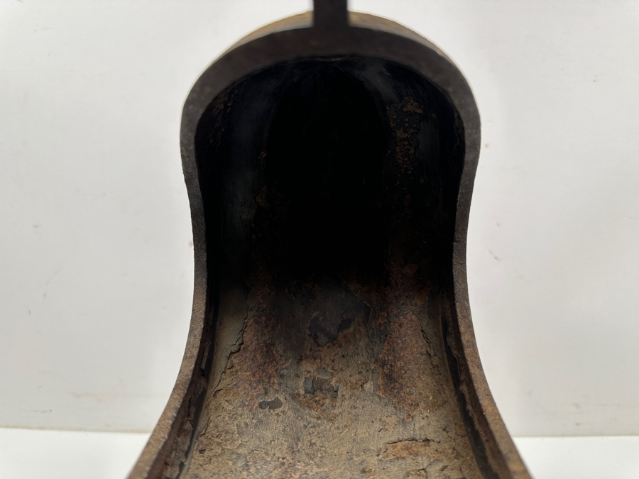 Just Added - Antique Japanese Cast Iron Samurai Stirrup (Abumi) 12W X 5D X 11H [Photo 11]