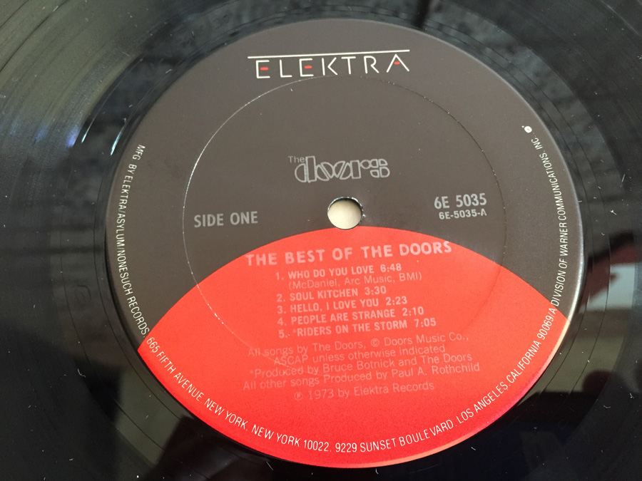 Doors, The ‎- The Best Of The Doors - Elektra ‎- 6E-5035 [Photo 4]