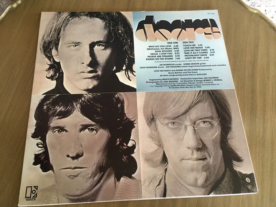 Doors, The ‎- The Best Of The Doors - Elektra ‎- 6E-5035 [Photo 2]
