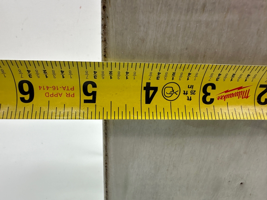 Just Added - Vintage Japanese Mingei Folk Art Pottery Rectangular Vase Potter Unknown 4.75'W X 3.25'D X 7'H [Photo 13]