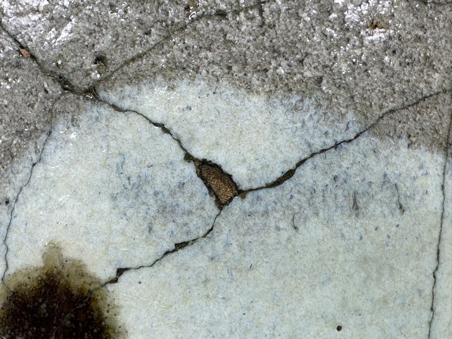 Just Added - Vintage Japanese Mingei Folk Art Pottery Bowl Repaired Using The Traditional Art Of Kintsugi Golden Joinery - Potter Unknown 6'W X 2.5'H [Photo 9]