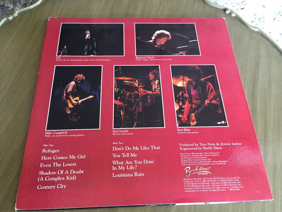 Tom Petty And The Heartbreakers ‎- Damn The Torpedoes - Backstreet Records ‎- MCA-5105 [Photo 2]
