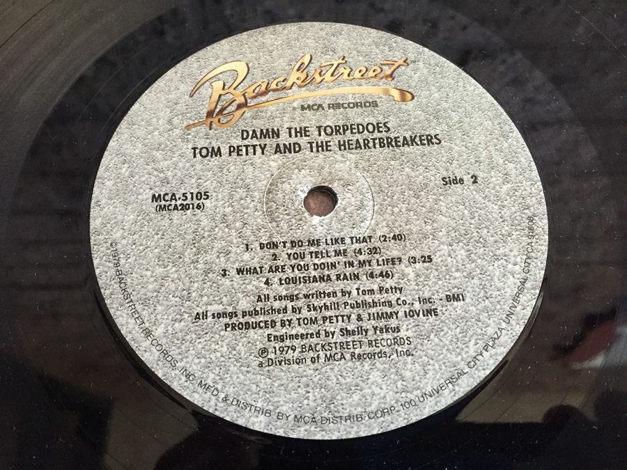 Tom Petty And The Heartbreakers ‎- Damn The Torpedoes - Backstreet Records ‎- MCA-5105 [Photo 8]