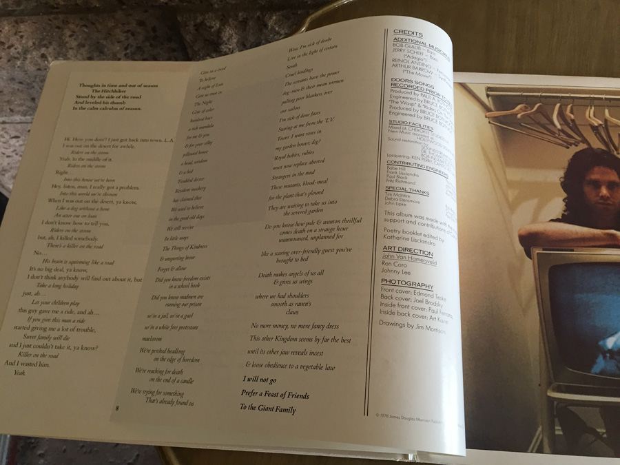 Jim Morrison Music By Doors, The ‎- An American Prayer - Elektra ‎- 5E-502 [Photo 10]