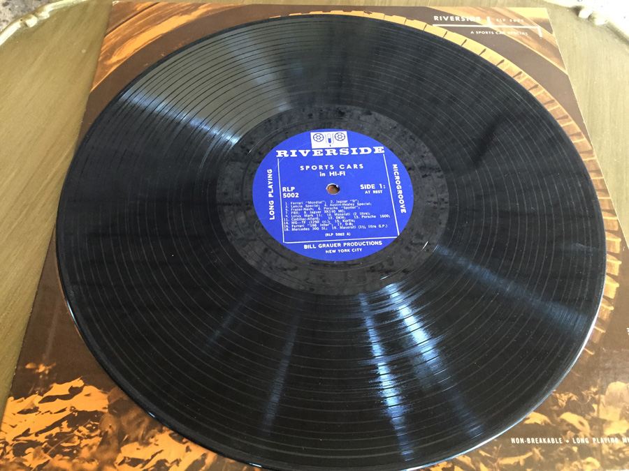 Sports Cars In Hi-Fi - Riverside Records ‎- RLP 5002 [Photo 3]