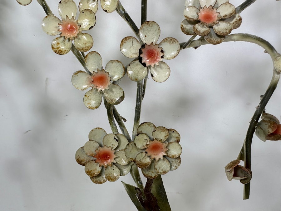 Just Added - Vintage Metal Cherry Blossom Tree Wall Decor 18 X 31 [Photo 2]
