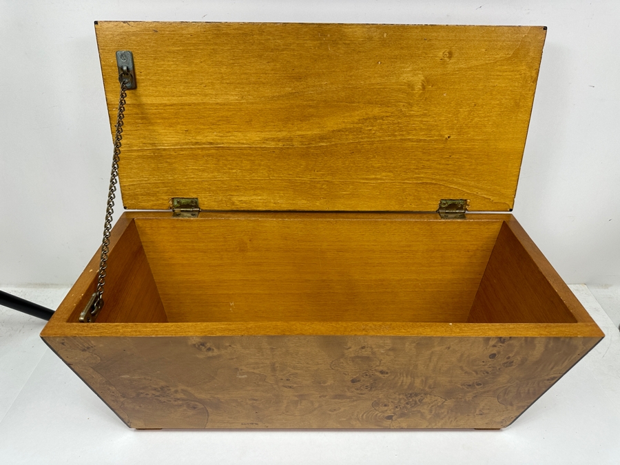 Just Added - Vintage Burl Wood Box 19W X 8D X 8H [Photo 4]