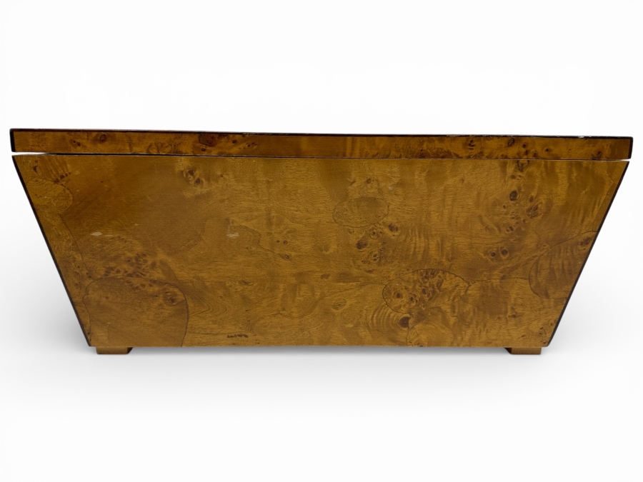 Just Added - Vintage Burl Wood Box 19W X 8D X 8H