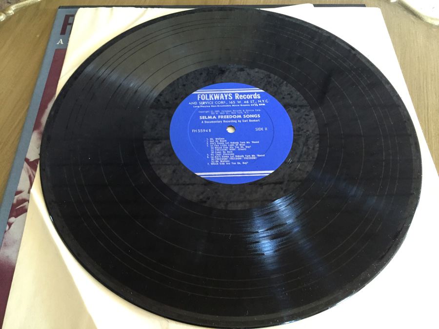 Freedom Songs: Selma, Alabama - A Documentary Recording By Carl Benkert - Folkways Records ‎- FH 5594 [Photo 7]