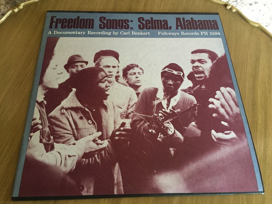 Freedom Songs: Selma, Alabama - A Documentary Recording By Carl Benkert - Folkways Records ‎- FH 5594 [Photo 1]