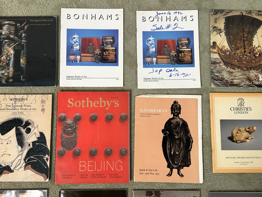 Just Added - (24) Auction Catalogs From Christies, Sotheby's & Bonhams Focusing Mainly On The Asian Arts
 [Photo 3]