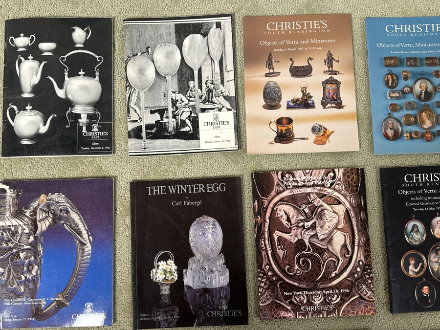 Just Added - (31) Auction Catalogs From Christies Focusing Mainly On Fine Silver [Photo 3]