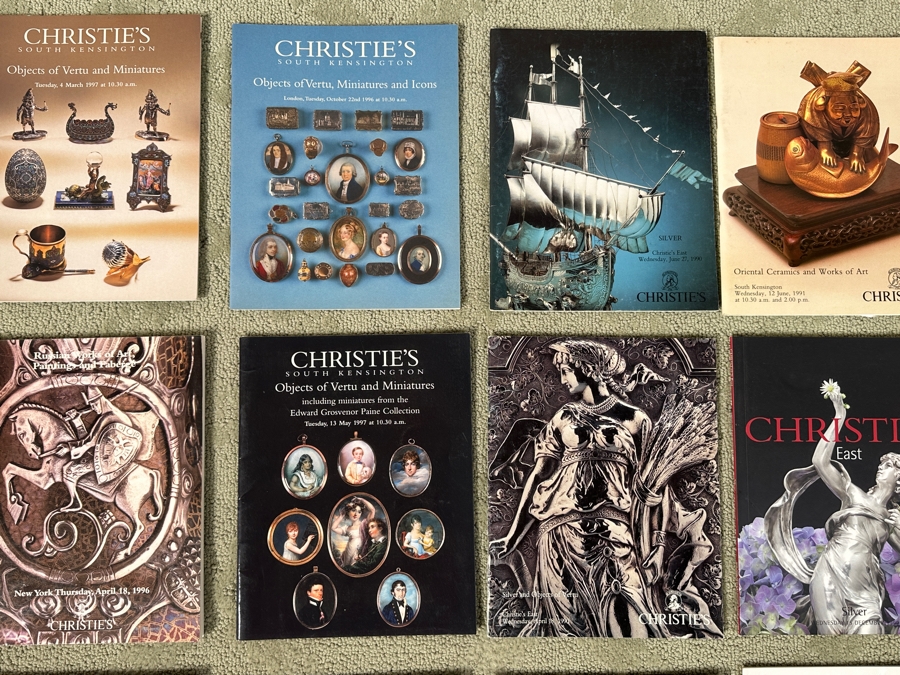 Just Added - (31) Auction Catalogs From Christies Focusing Mainly On Fine Silver [Photo 4]