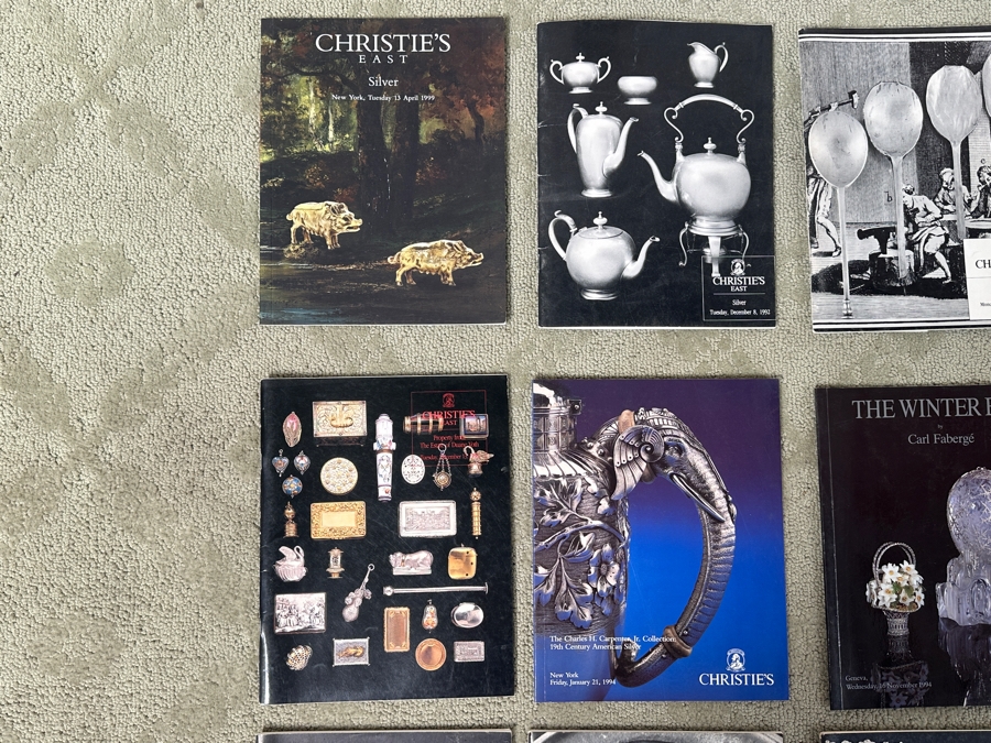 Just Added - (31) Auction Catalogs From Christies Focusing Mainly On Fine Silver [Photo 2]