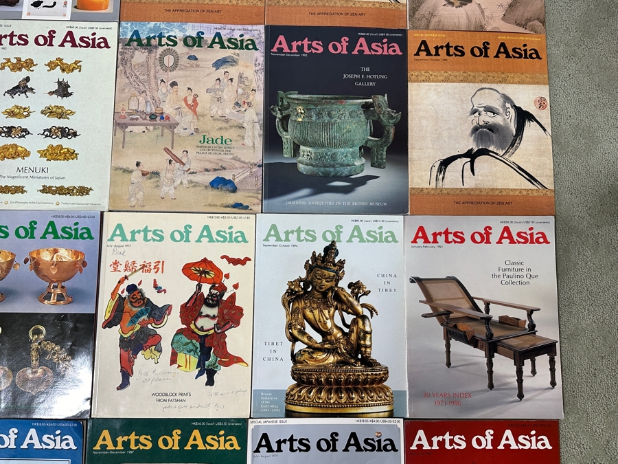 Just Added - (30) Arts Of Asia Magazines From The 1970s - 1990s [Photo 4]