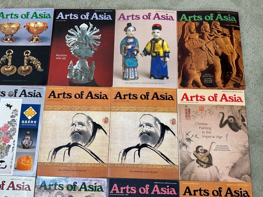 Just Added - (30) Arts Of Asia Magazines From The 1970s - 1990s [Photo 3]