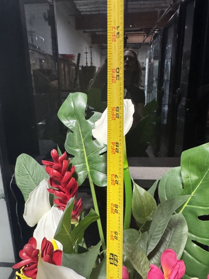 Just Added - Faux Tropical Flower Arrangement 29.5'H [Photo 5]
