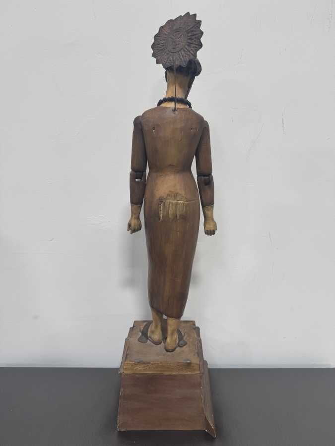 Just Added - Bethany Lowe Designs Jointed Santos Paper Pulp Figure 31H [Photo 4]